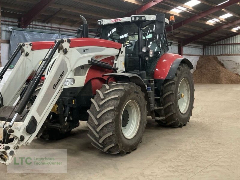 Traktor typu Steyr 6185 CVT, Gebrauchtmaschine w Großpetersdorf (Zdjęcie 1)