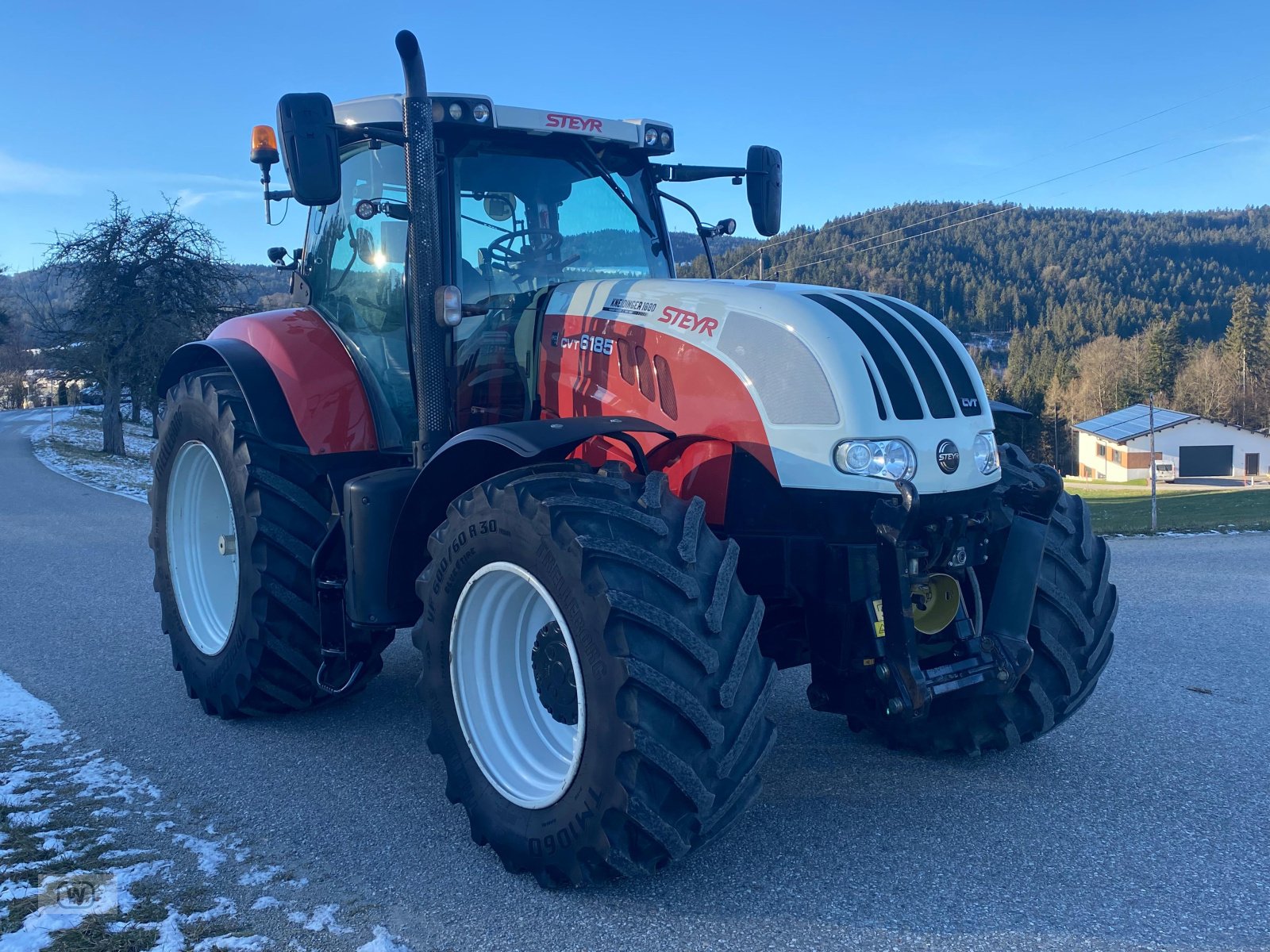 Traktor des Typs Steyr 6185 CVT, Gebrauchtmaschine in Zell an der Pram (Bild 1)