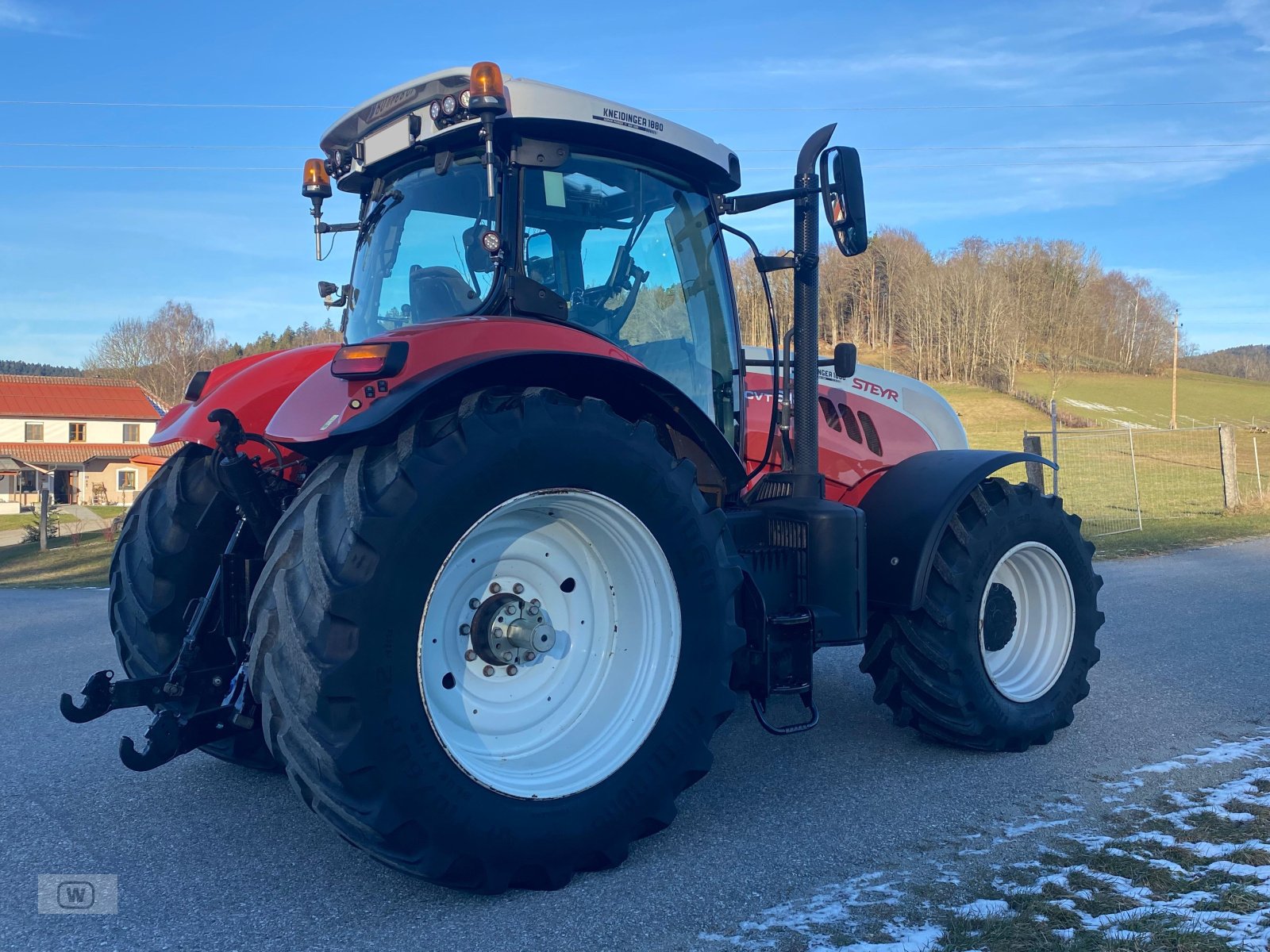 Traktor des Typs Steyr 6185 CVT, Gebrauchtmaschine in Zell an der Pram (Bild 2)