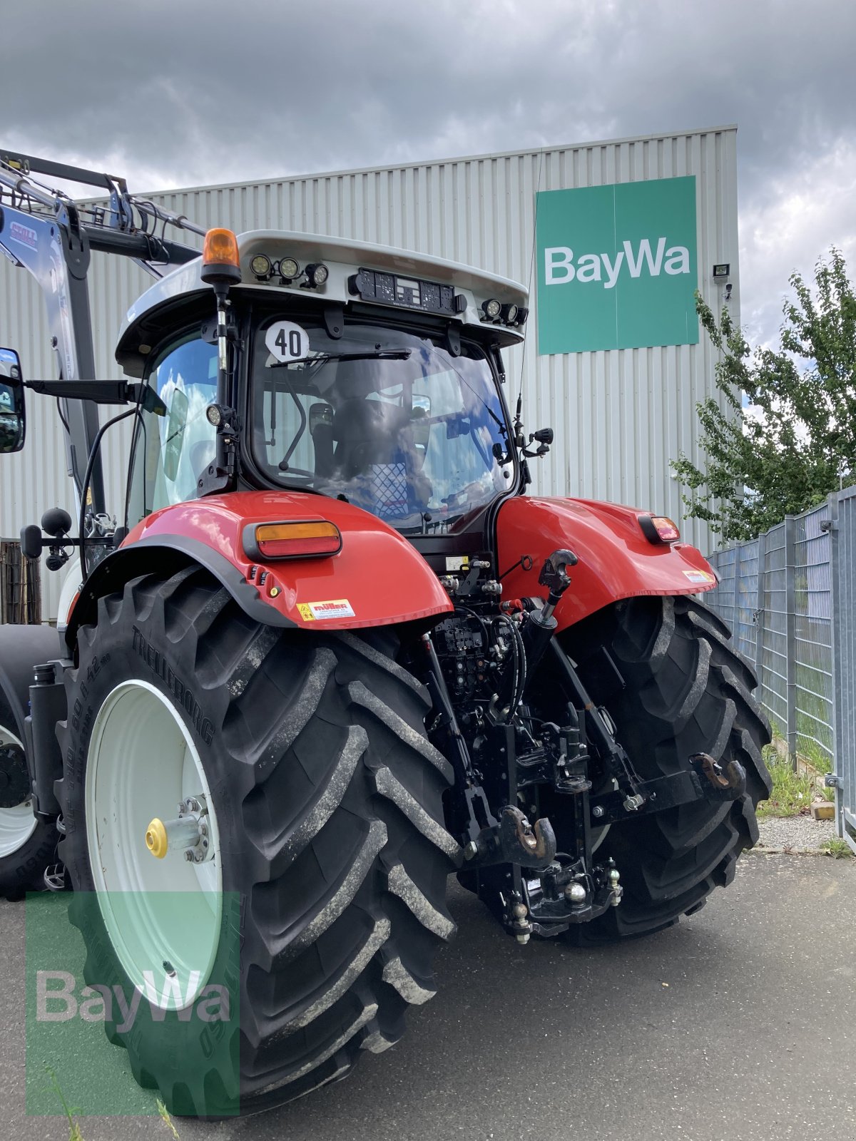 Traktor des Typs Steyr 6185 CVT, Gebrauchtmaschine in Giebelstadt (Bild 5)