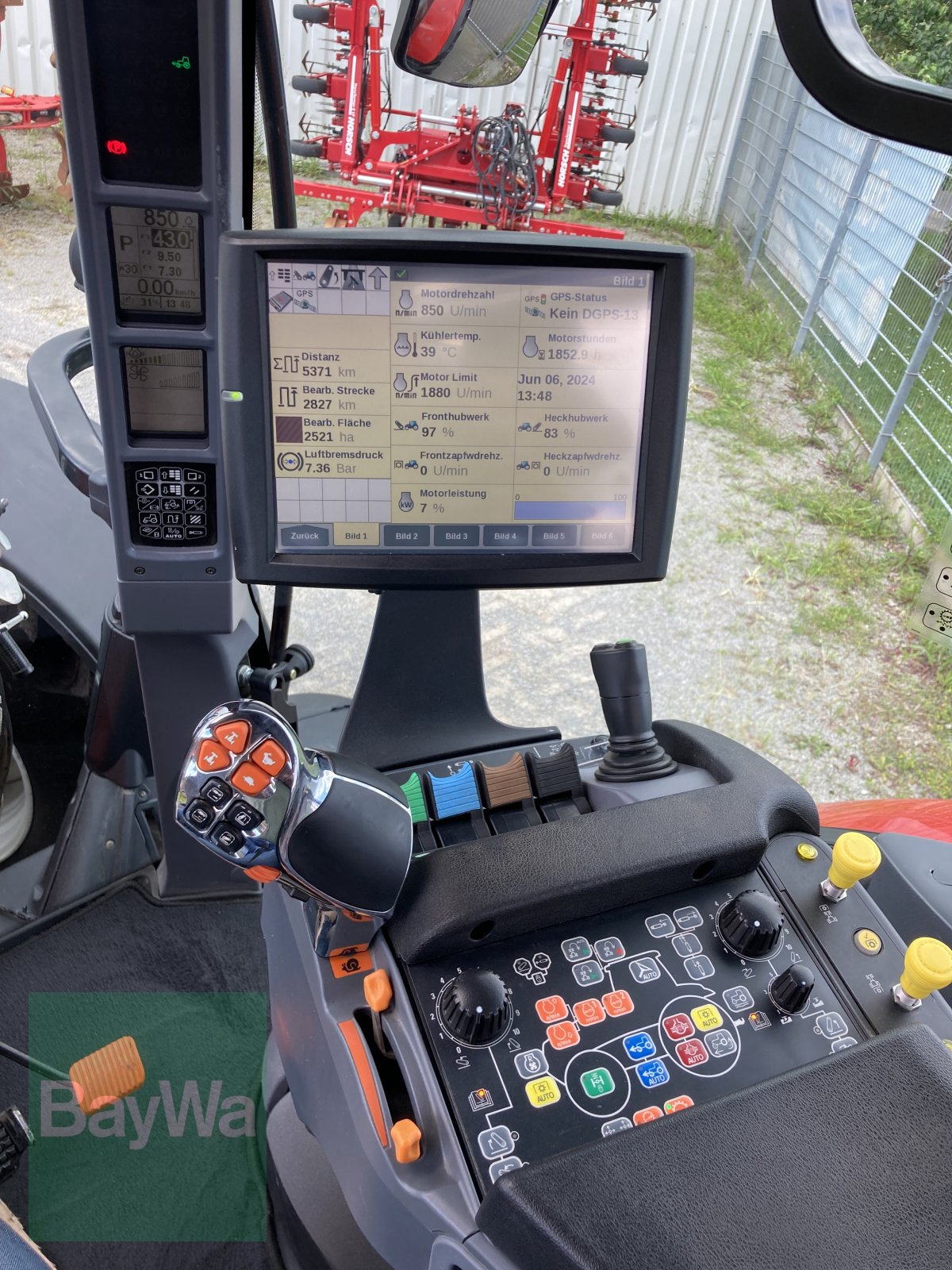 Traktor типа Steyr 6185 CVT, Gebrauchtmaschine в Giebelstadt (Фотография 16)