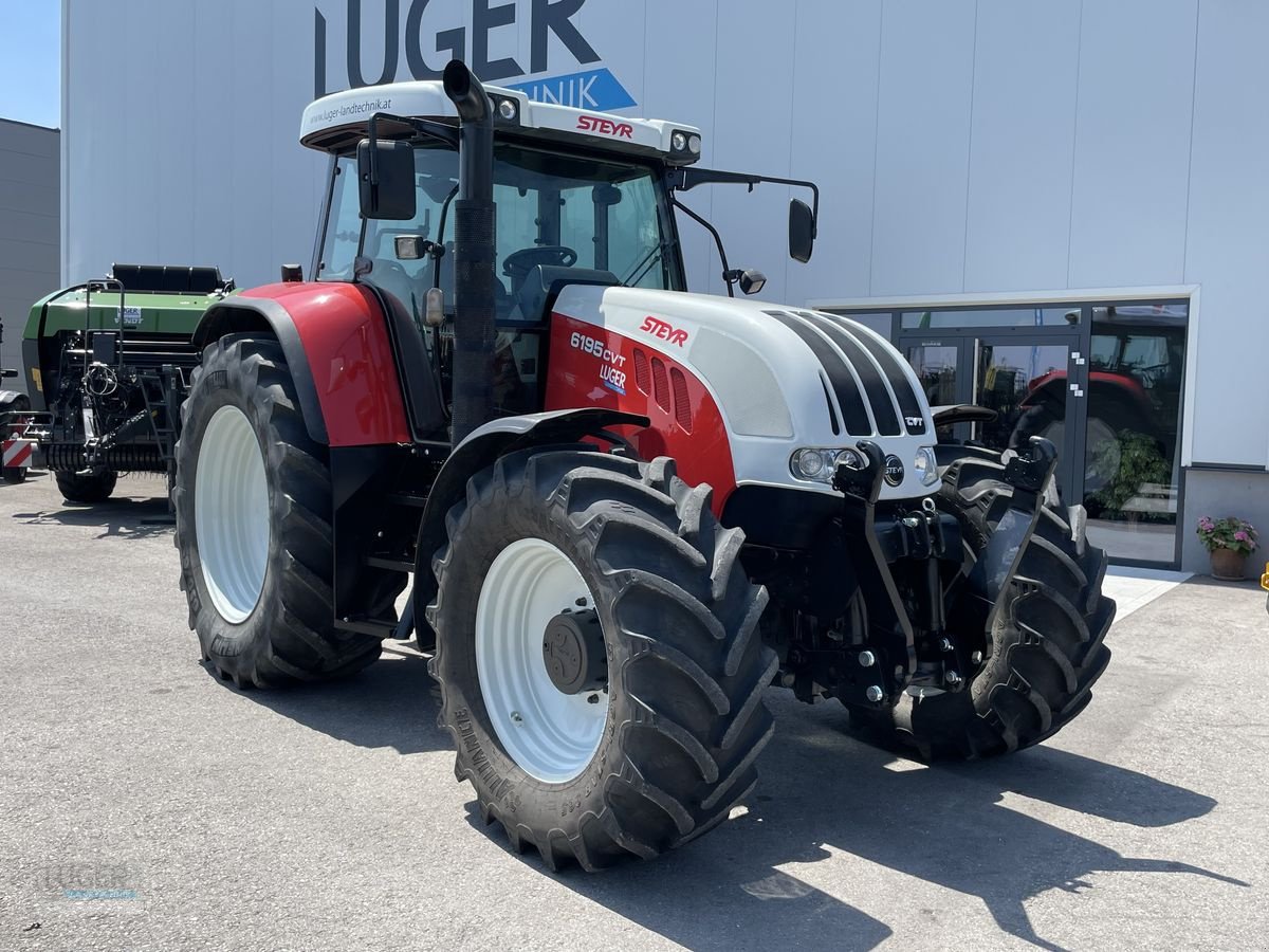 Traktor Türe ait Steyr 6195 CVT Profi, Gebrauchtmaschine içinde Niederkappel (resim 9)