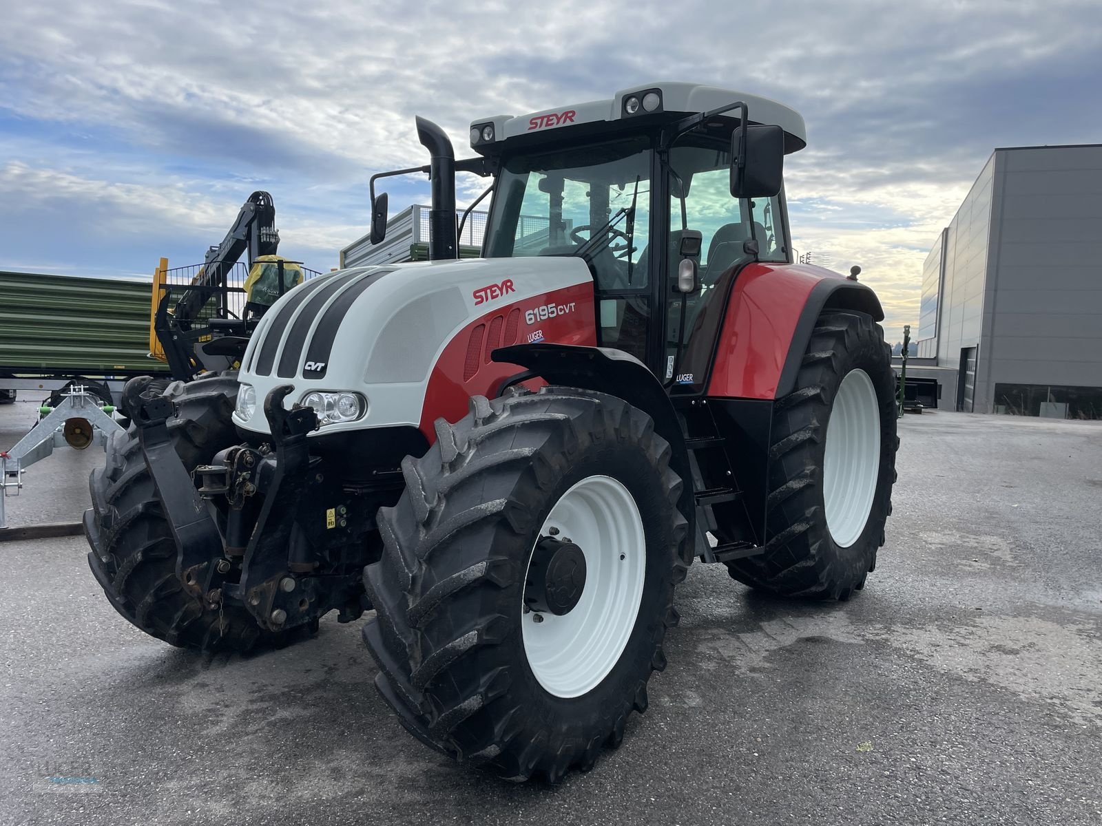 Traktor del tipo Steyr 6195 CVT Profi, Gebrauchtmaschine In Niederkappel (Immagine 7)