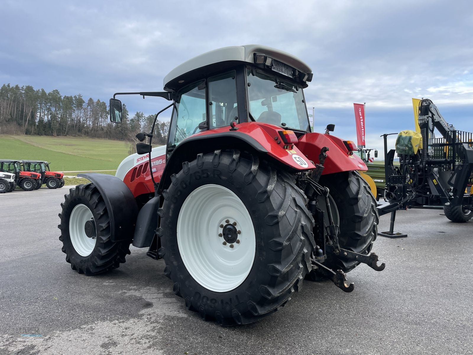 Traktor del tipo Steyr 6195 CVT Profi, Gebrauchtmaschine In Niederkappel (Immagine 6)