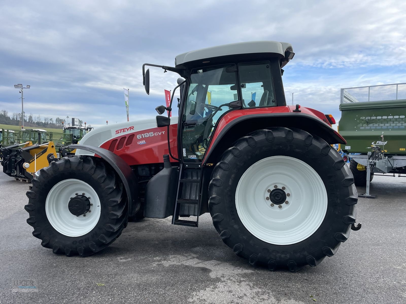 Traktor del tipo Steyr 6195 CVT Profi, Gebrauchtmaschine In Niederkappel (Immagine 5)