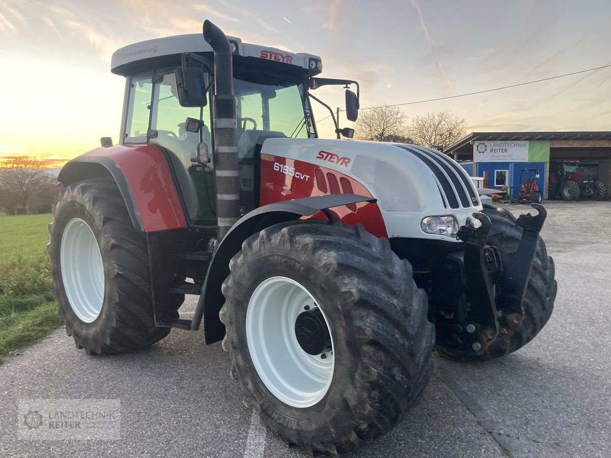 Traktor Türe ait Steyr 6195 CVT Profi, Gebrauchtmaschine içinde Arnreit (resim 10)