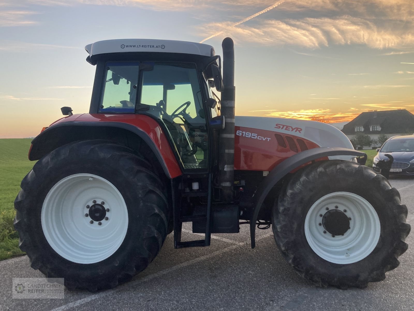 Traktor des Typs Steyr 6195 CVT Profi, Gebrauchtmaschine in Arnreit (Bild 4)