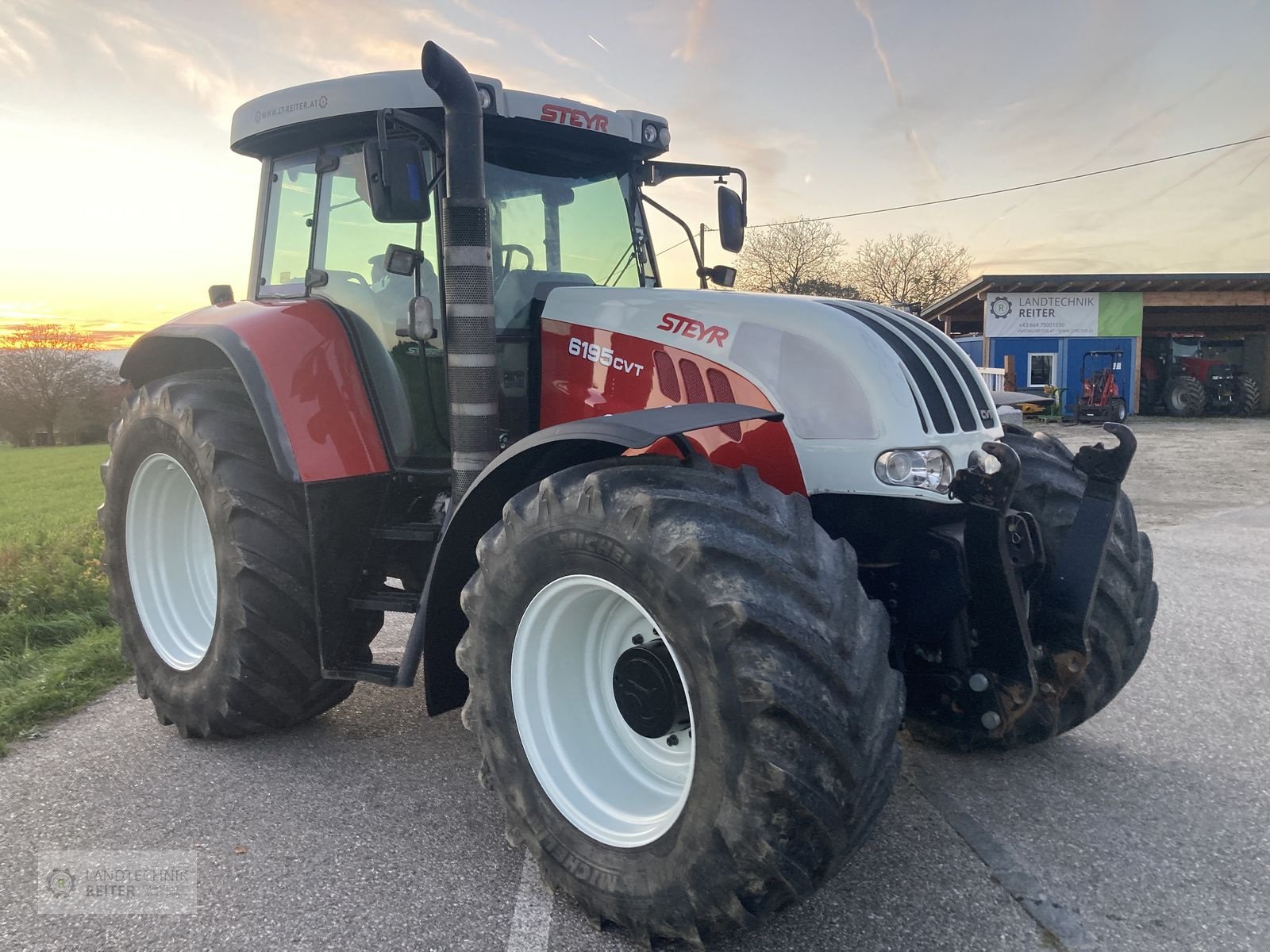 Traktor des Typs Steyr 6195 CVT Profi, Gebrauchtmaschine in Arnreit (Bild 6)