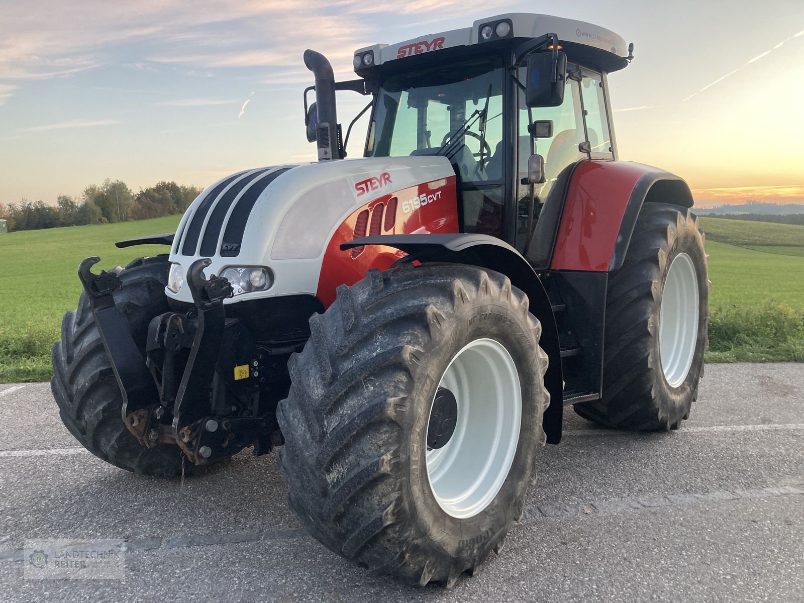 Traktor des Typs Steyr 6195 CVT Profi, Gebrauchtmaschine in Arnreit (Bild 1)