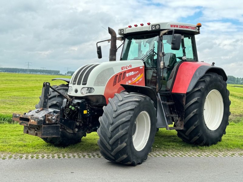 Traktor типа Steyr 6195 CVT vario NH / Case, Gebrauchtmaschine в Hardinxveld-Giessendam