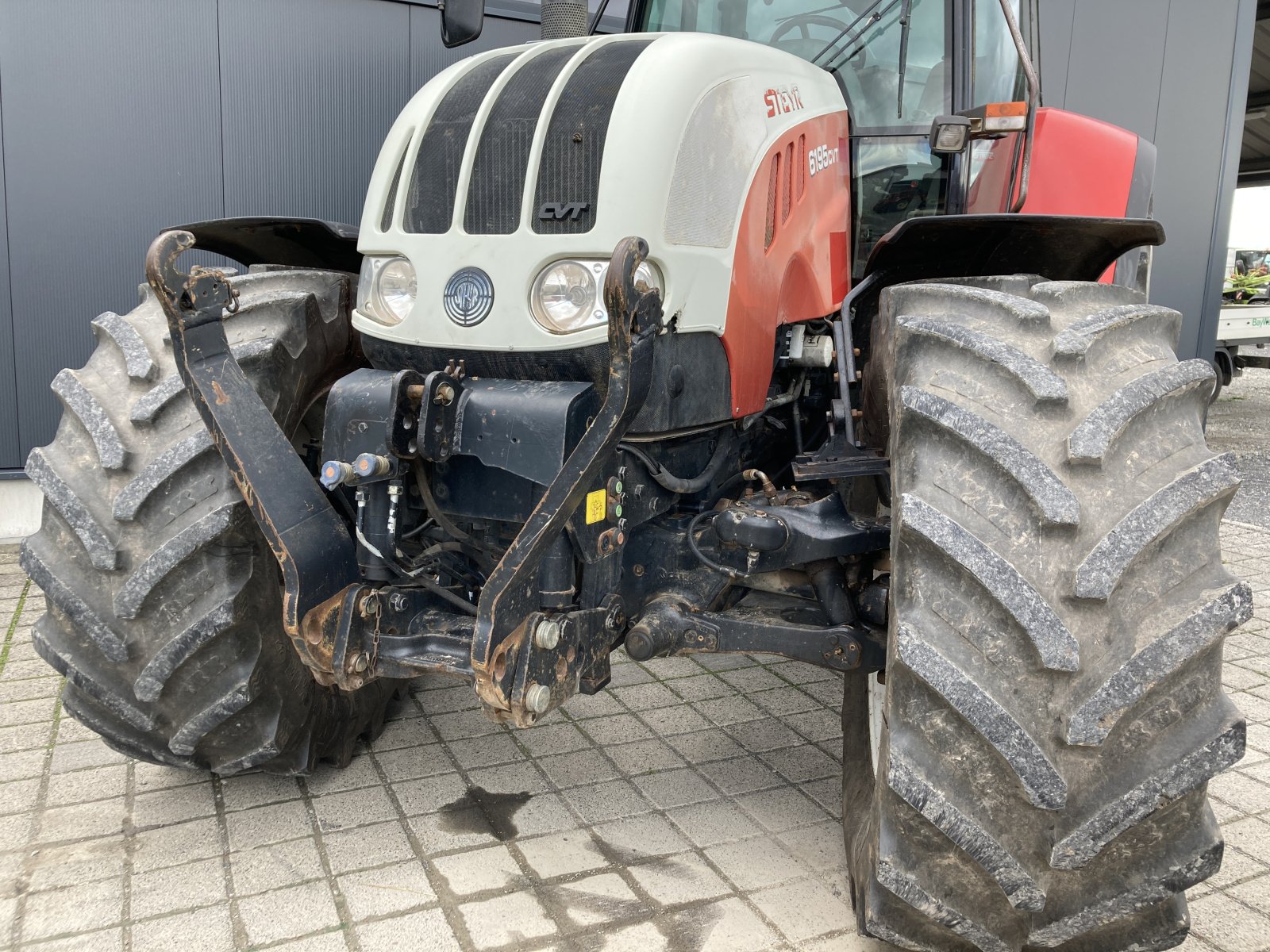 Traktor Türe ait Steyr 6195 CVT, Gebrauchtmaschine içinde Wülfershausen an der Saale (resim 2)