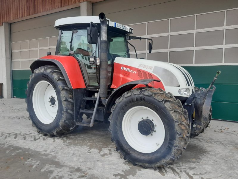 Traktor of the type Steyr 6195 CVT, Gebrauchtmaschine in Langerringen (Picture 1)