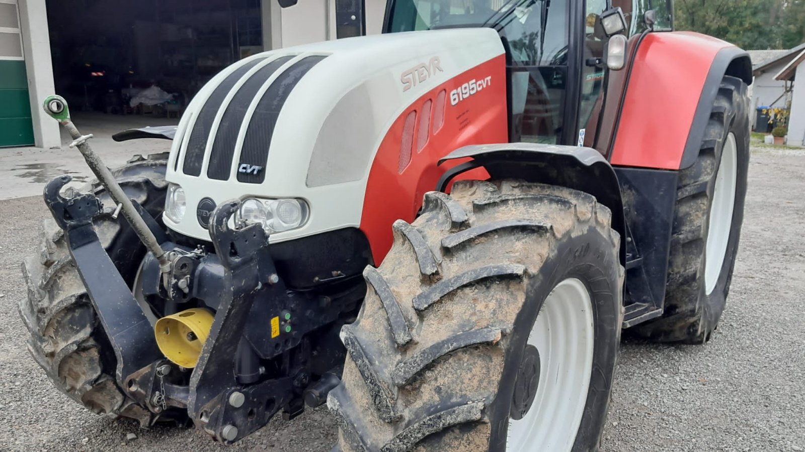 Traktor des Typs Steyr 6195 CVT, Gebrauchtmaschine in Langerringen (Bild 2)