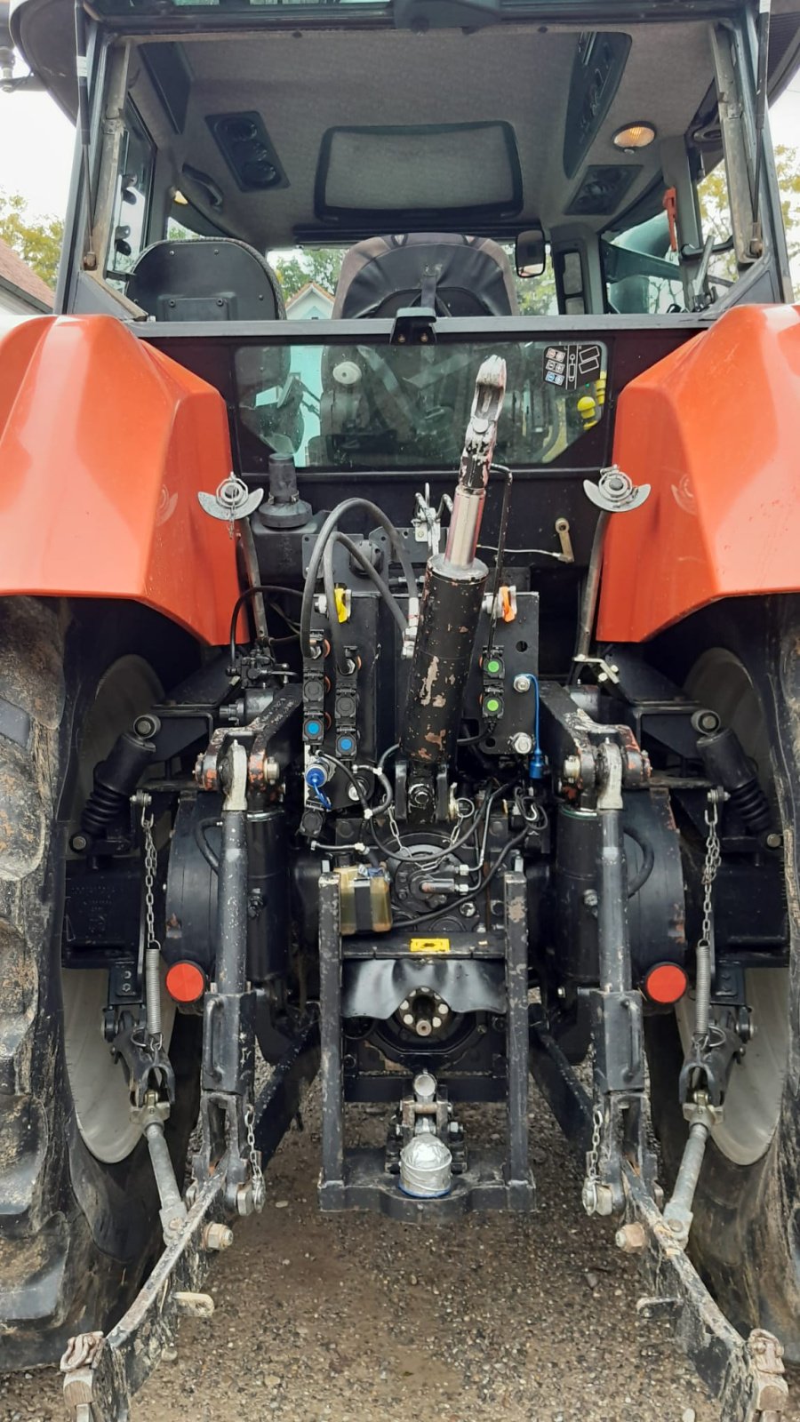 Traktor Türe ait Steyr 6195 CVT, Gebrauchtmaschine içinde Langerringen (resim 6)