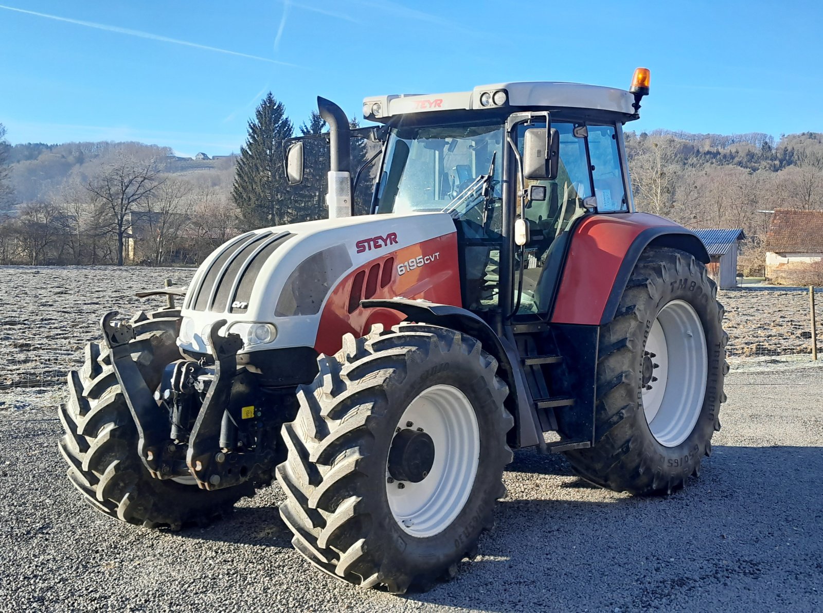 Traktor typu Steyr 6195 CVT, Gebrauchtmaschine w Hatzendorf (Zdjęcie 1)