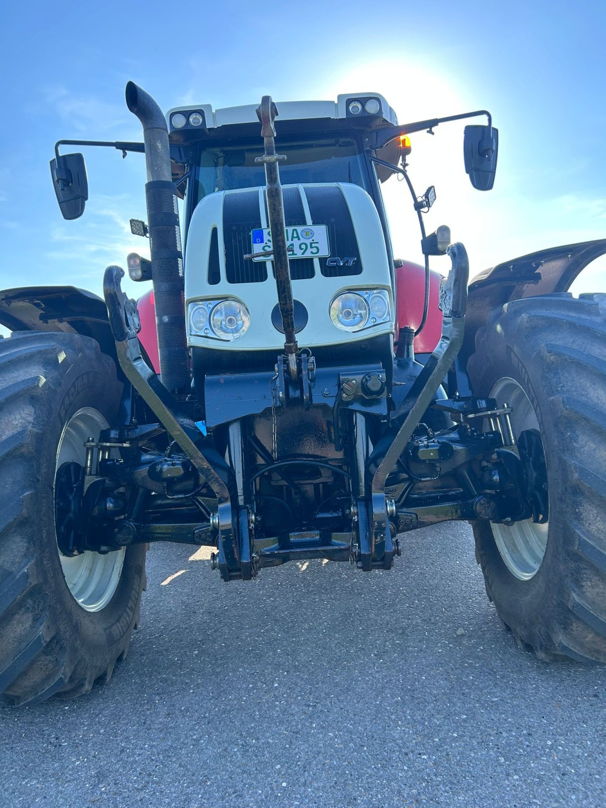 Traktor типа Steyr 6195 CVT, Gebrauchtmaschine в Frankenhardt (Фотография 3)