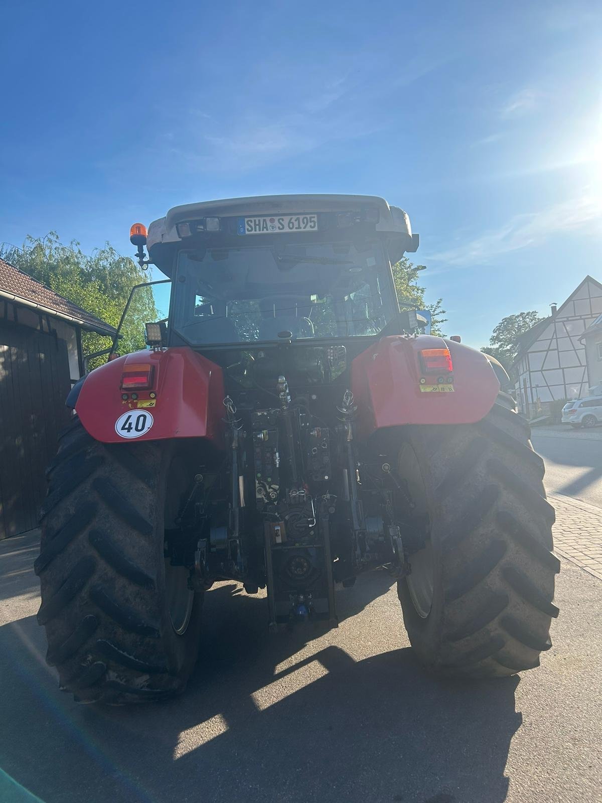 Traktor of the type Steyr 6195 CVT, Gebrauchtmaschine in Frankenhardt (Picture 13)