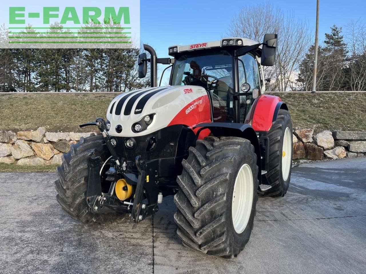 Traktor des Typs Steyr 6200 absolut cvt CVT, Gebrauchtmaschine in ST. PÖLTEN (Bild 1)