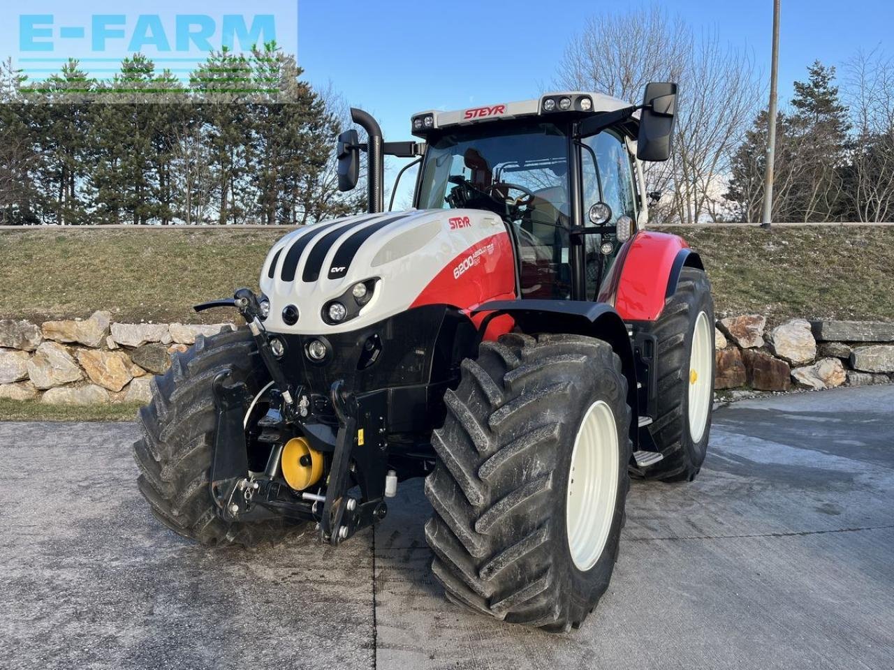 Traktor tip Steyr 6200 absolut cvt CVT, Gebrauchtmaschine in ST. PÖLTEN (Poză 1)