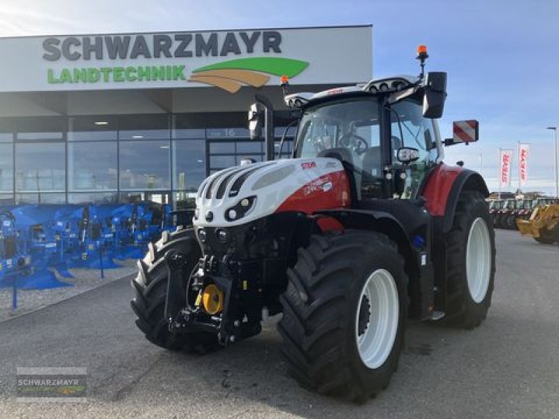 Traktor of the type Steyr 6240 Absolut CVT, Vorführmaschine in Aurolzmünster (Picture 1)