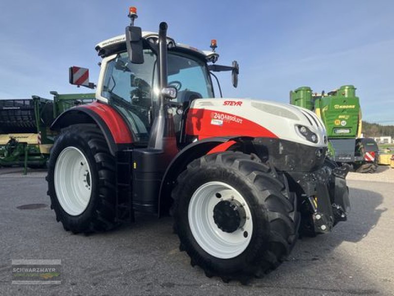 Traktor des Typs Steyr 6240 Absolut CVT, Vorführmaschine in Aurolzmünster (Bild 2)