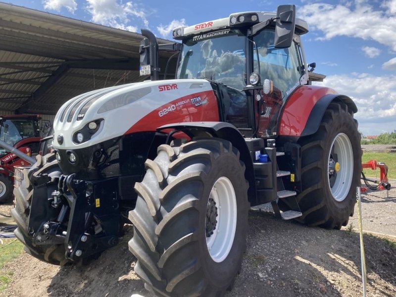 Traktor des Typs Steyr 6240 Absolut CVT, Neumaschine in Gülzow-Prüzen OT Mühlengeez (Bild 1)