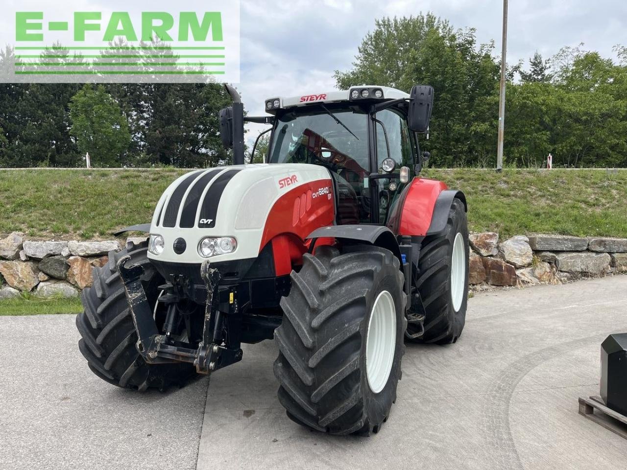 Traktor tip Steyr 6240 cvt hi-escr basis, Gebrauchtmaschine in ST. PÖLTEN (Poză 1)