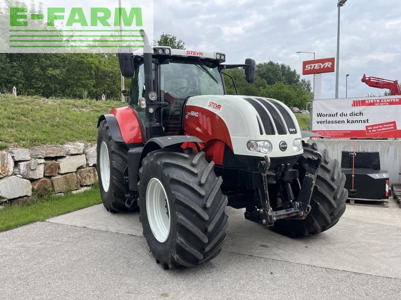 Traktor typu Steyr 6240 cvt hi-escr basis, Gebrauchtmaschine v ST. PÖLTEN (Obrázok 3)