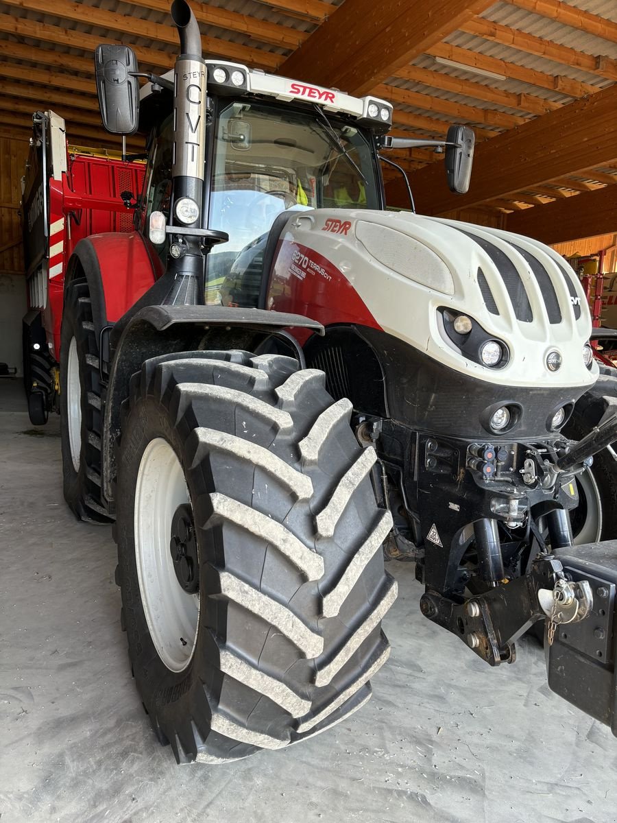 Traktor of the type Steyr 6270 Terrus CVT, Gebrauchtmaschine in Liebenau (Picture 8)