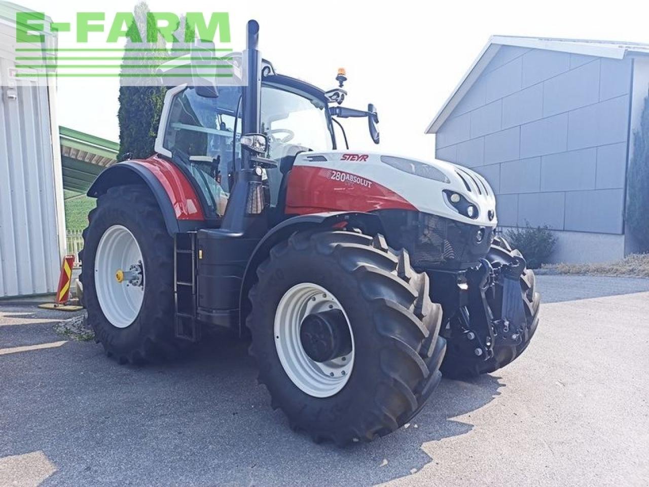 Traktor tipa Steyr 6280 absolut cvt CVT, Gebrauchtmaschine u SANKT MARIENKIRCHEN BEI SCHÄRDING (Slika 20)