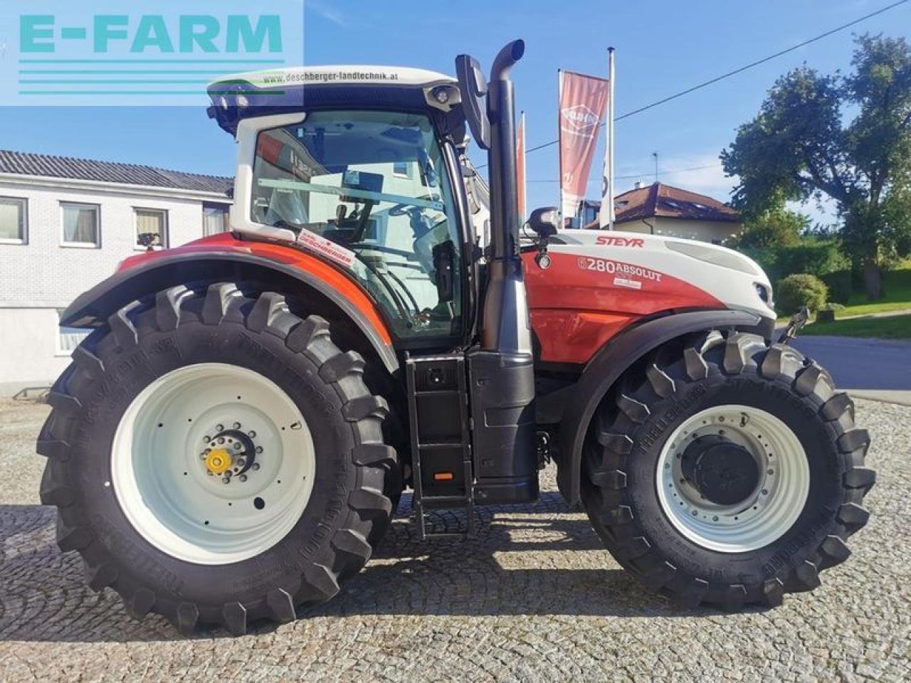 Traktor Türe ait Steyr 6280 absolut cvt CVT, Gebrauchtmaschine içinde SANKT MARIENKIRCHEN BEI SCHÄRDING (resim 3)