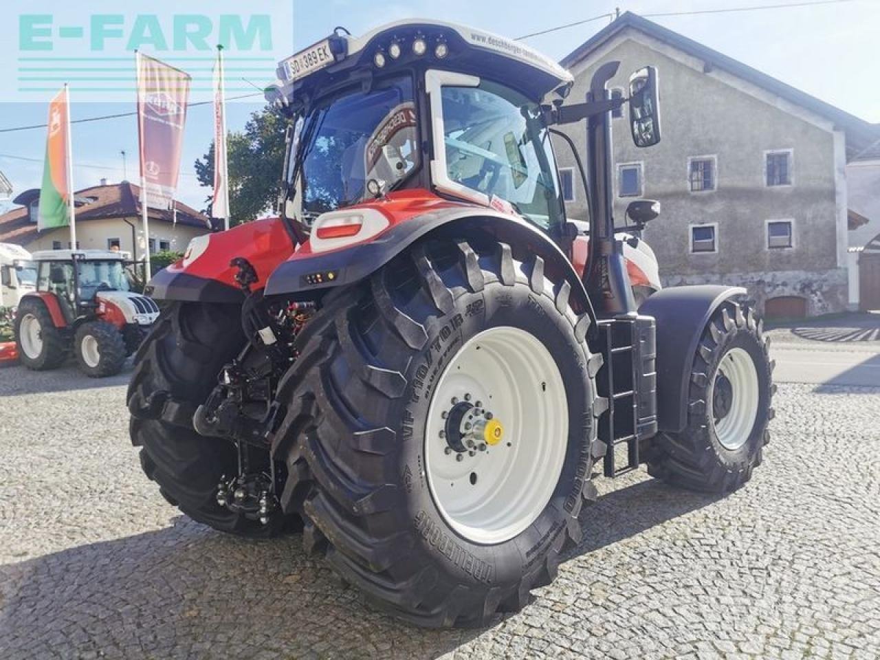 Traktor van het type Steyr 6280 absolut cvt CVT, Gebrauchtmaschine in SANKT MARIENKIRCHEN BEI SCHÄRDING (Foto 4)