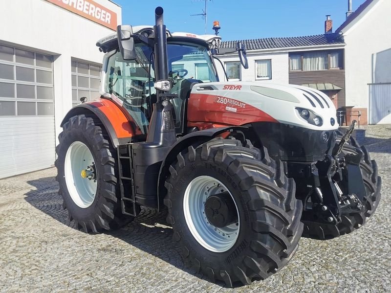 Traktor des Typs Steyr 6280 Absolut CVT, Vorführmaschine in St. Marienkirchen (Bild 2)