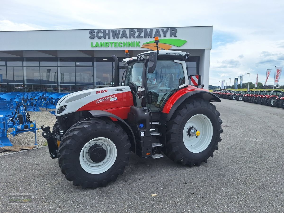 Traktor van het type Steyr 6280 Absolut CVT, Mietmaschine in Gampern (Foto 1)