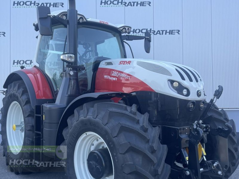 Traktor a típus Steyr 6280 ABSOLUT CVT, Neumaschine ekkor: Kronstorf