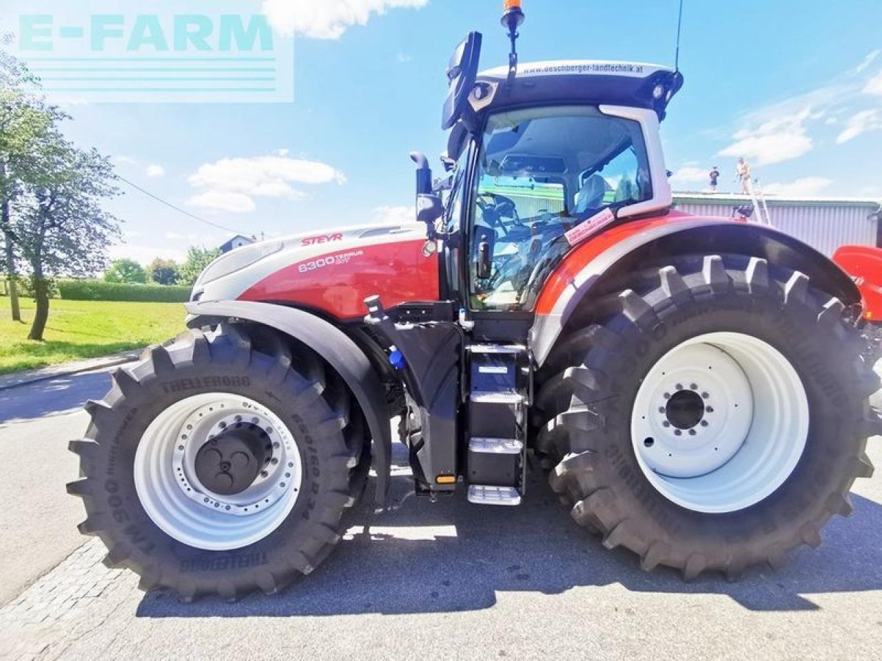 Traktor of the type Steyr 6300 terrus cvt (stage v) CVT, Gebrauchtmaschine in SANKT MARIENKIRCHEN BEI SCHÄRDING (Picture 5)