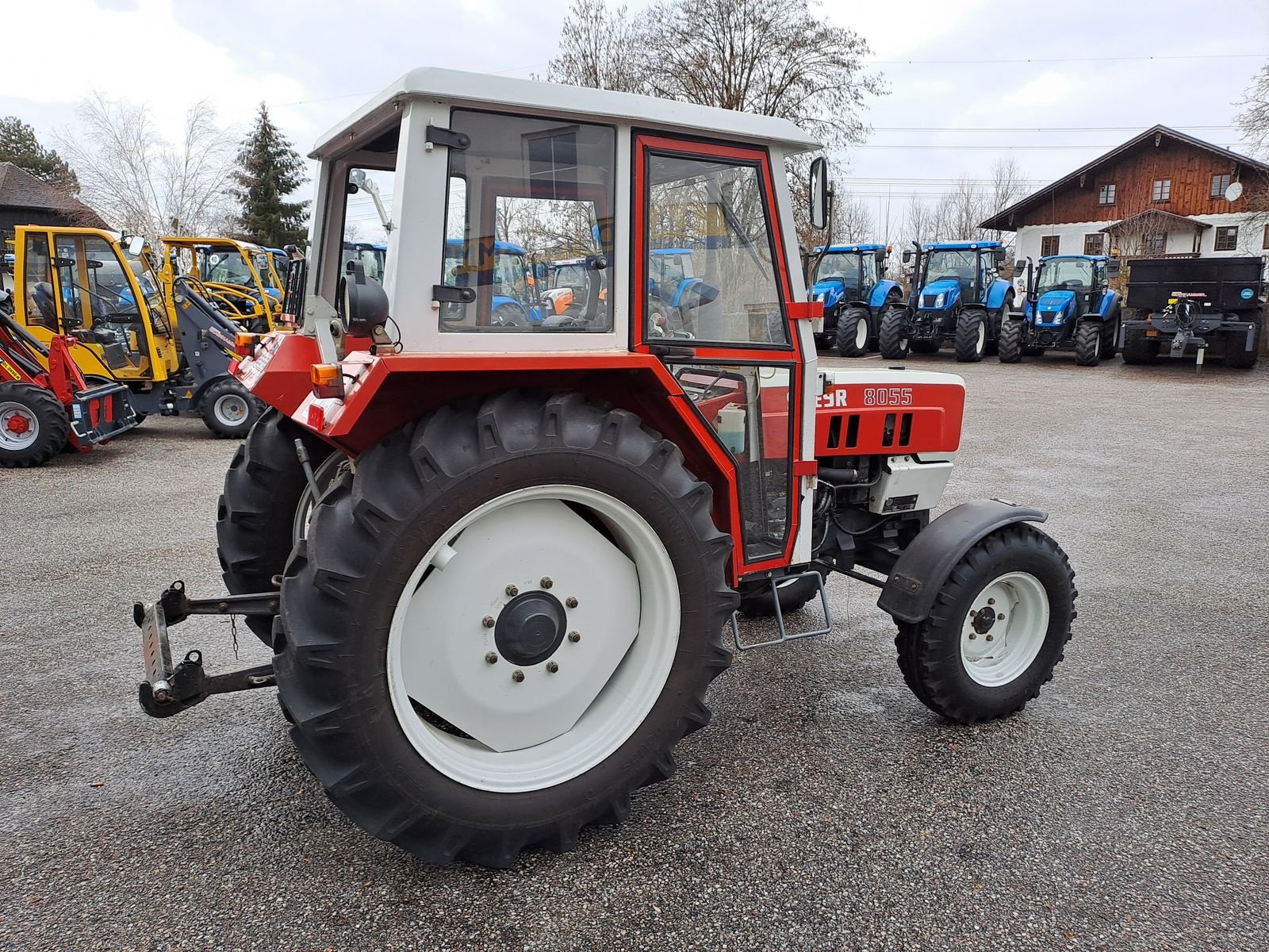 Traktor des Typs Steyr 8055 (FS), Gebrauchtmaschine in Burgkirchen (Bild 5)