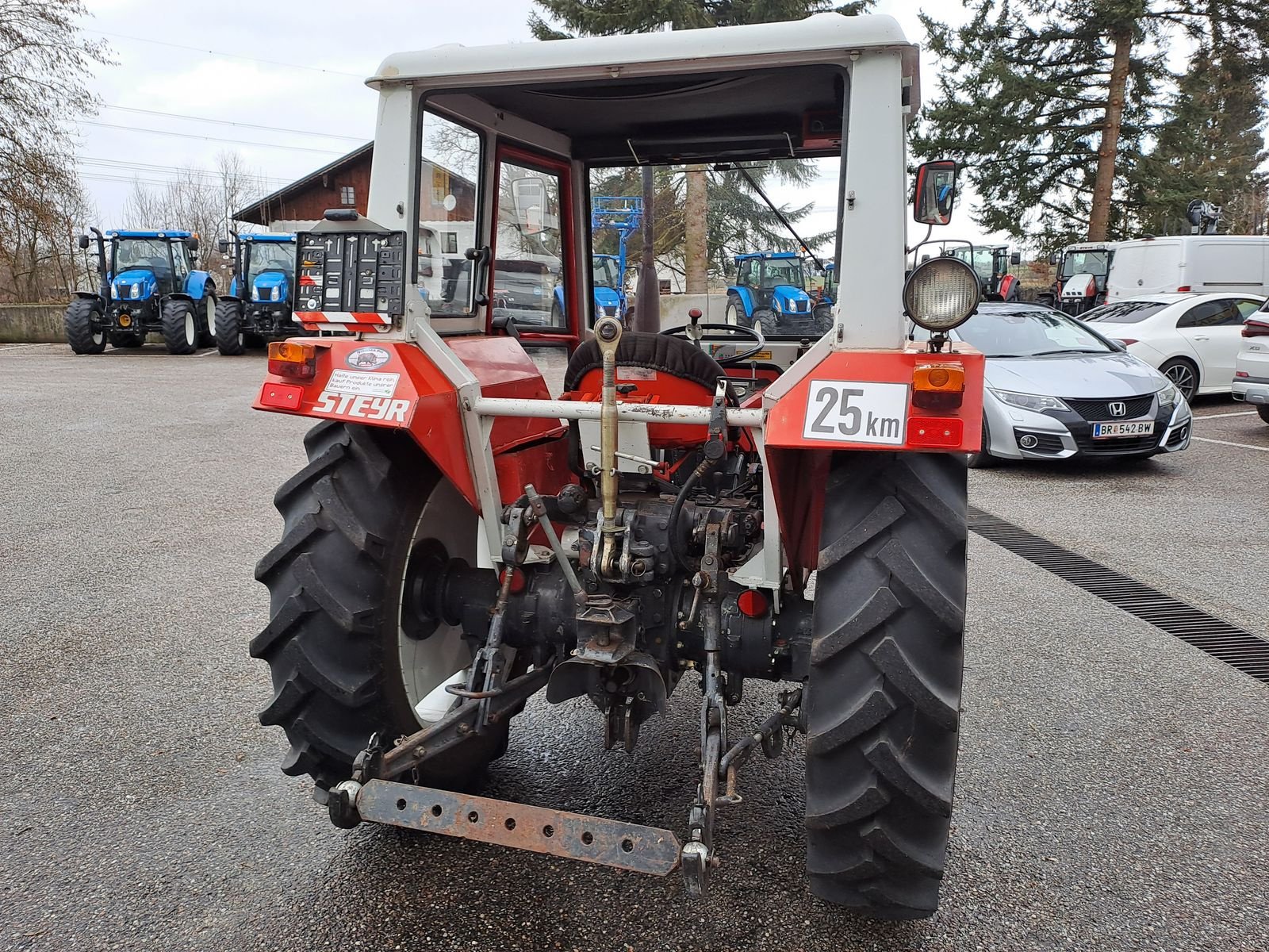 Traktor des Typs Steyr 8055 (FS), Gebrauchtmaschine in Burgkirchen (Bild 7)