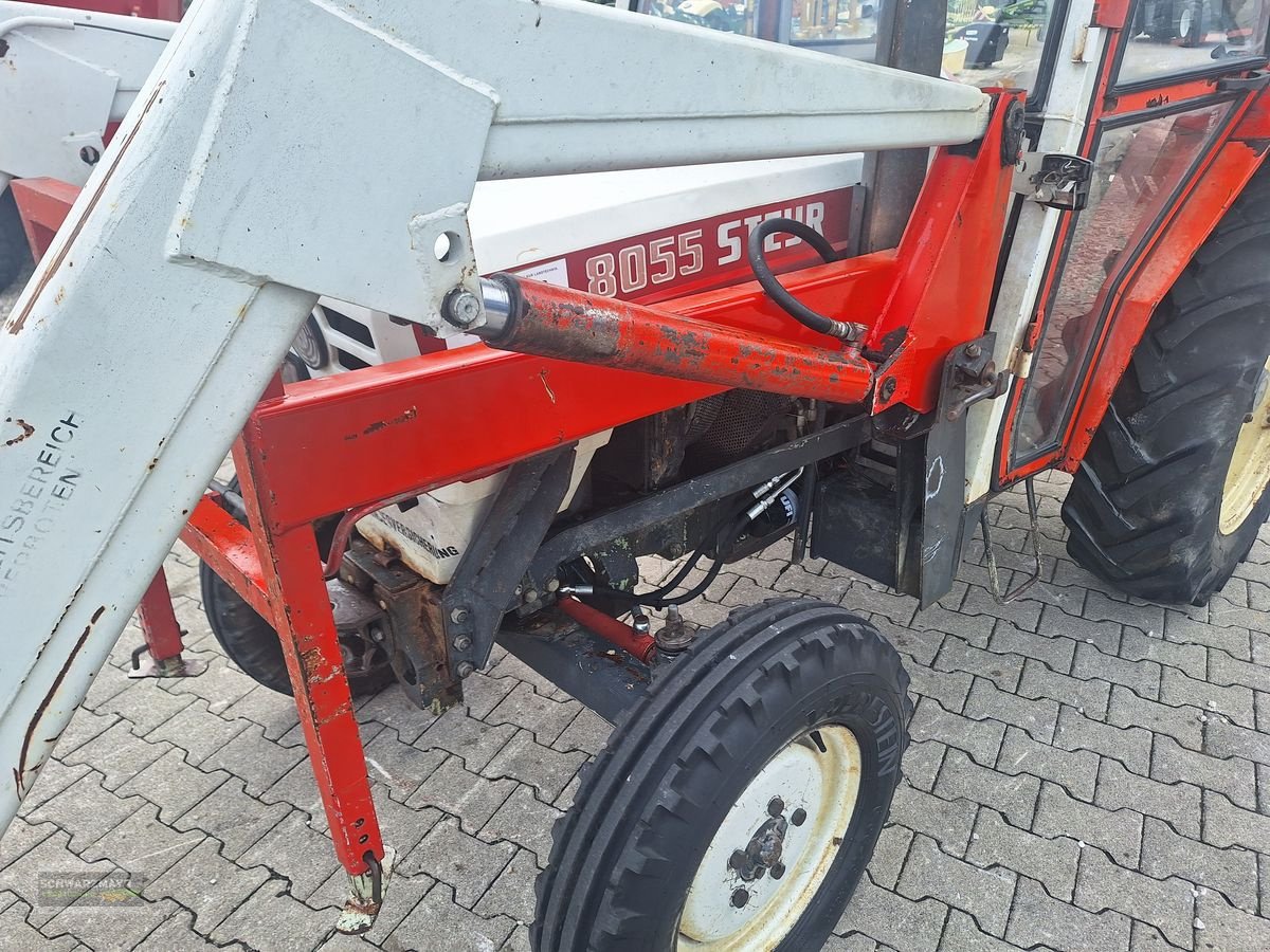 Traktor van het type Steyr 8055 (FS), Gebrauchtmaschine in Aurolzmünster (Foto 9)