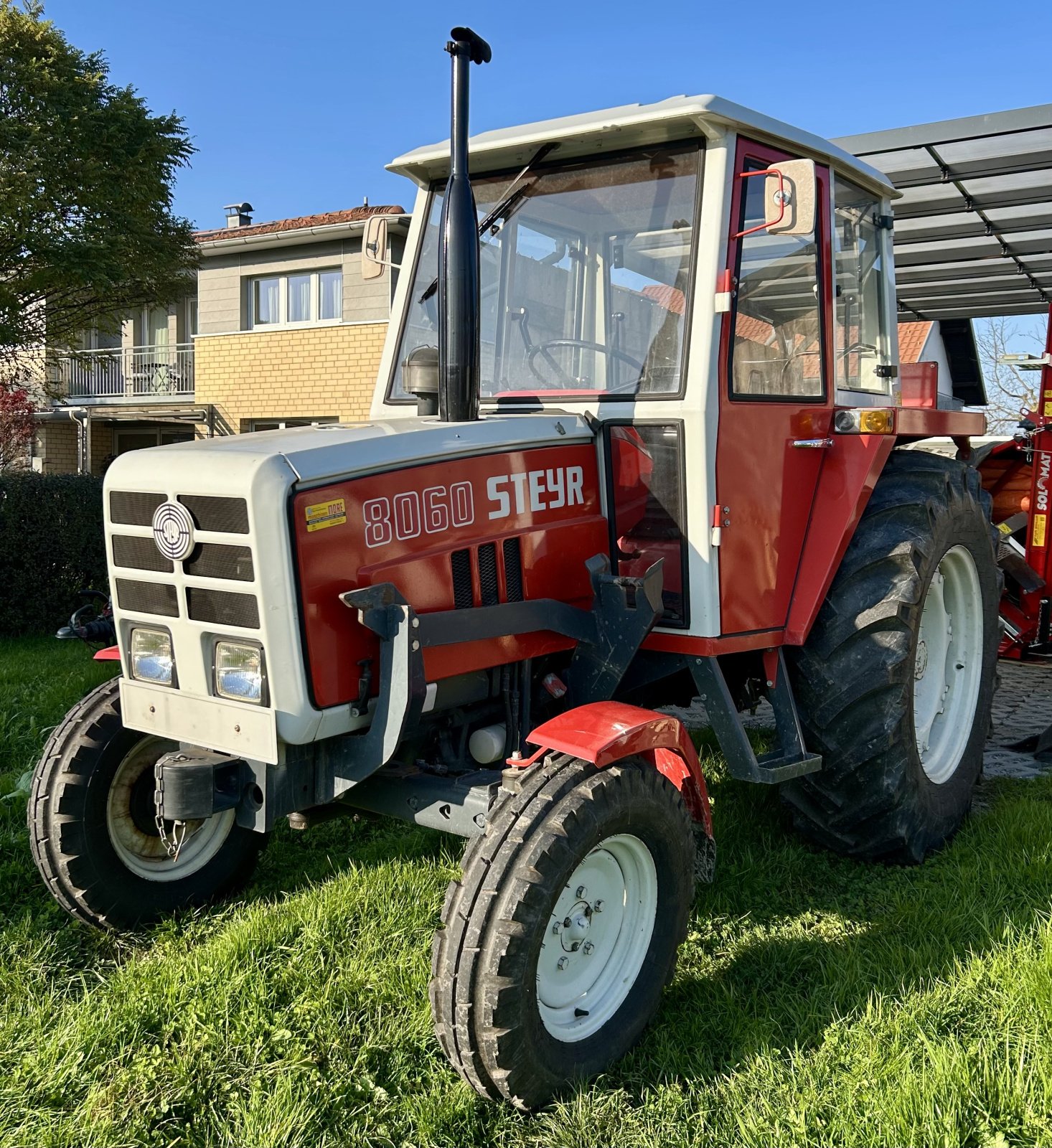 Traktor typu Steyr 8060, Gebrauchtmaschine w Lustenau (Zdjęcie 3)