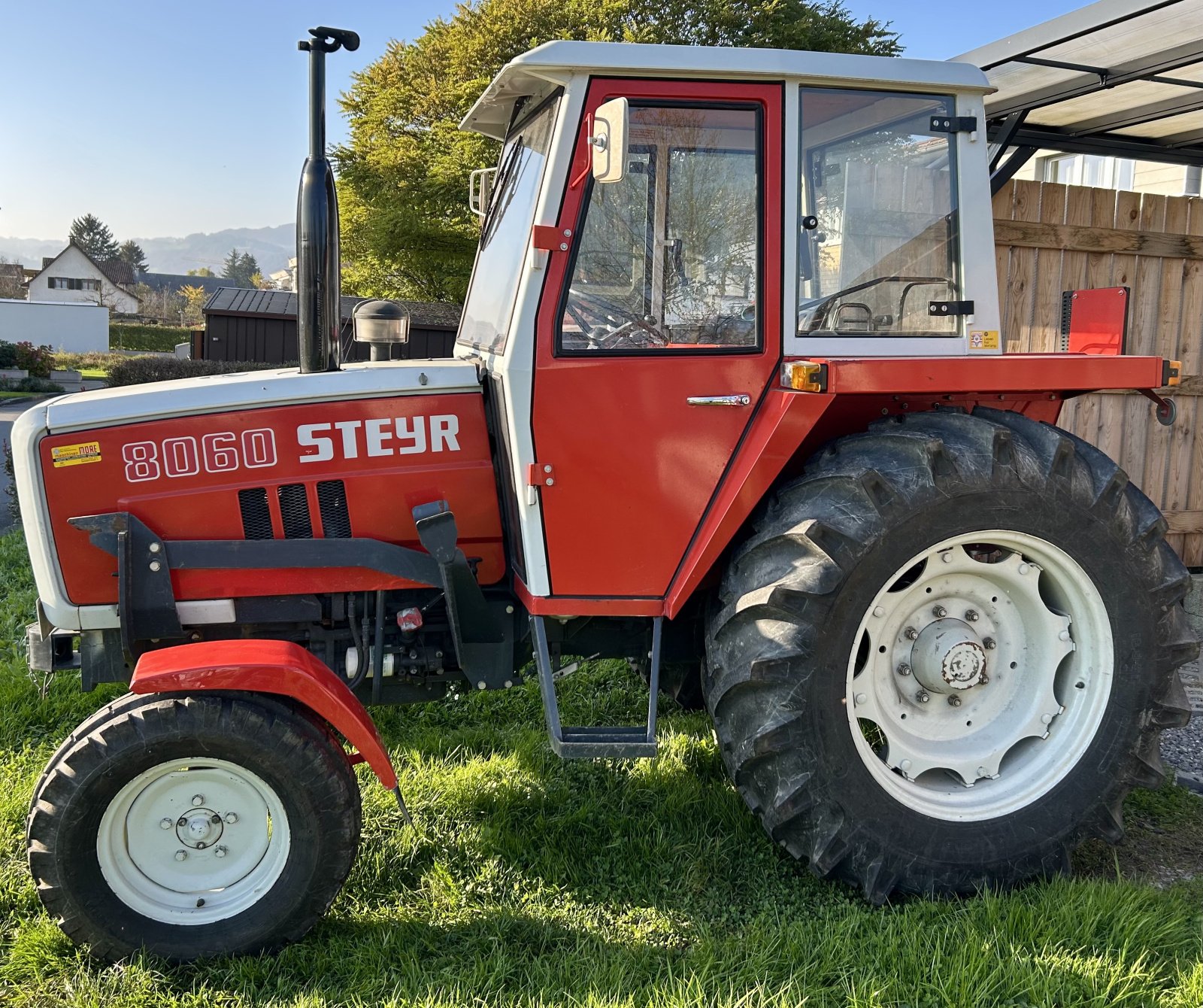 Traktor typu Steyr 8060, Gebrauchtmaschine w Lustenau (Zdjęcie 1)