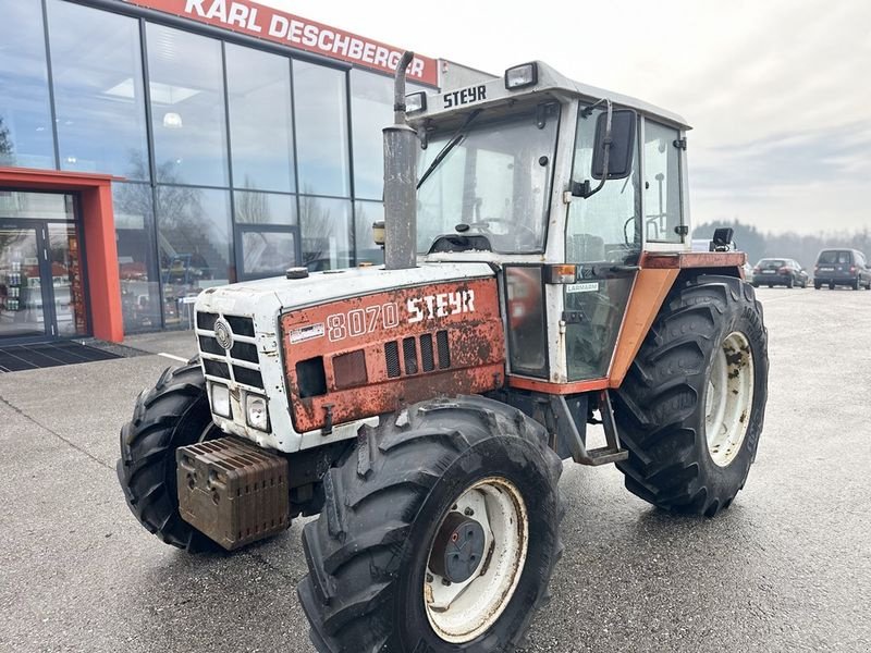 Traktor des Typs Steyr 8070 A SK 2 (KK), Gebrauchtmaschine in St. Marienkirchen (Bild 1)