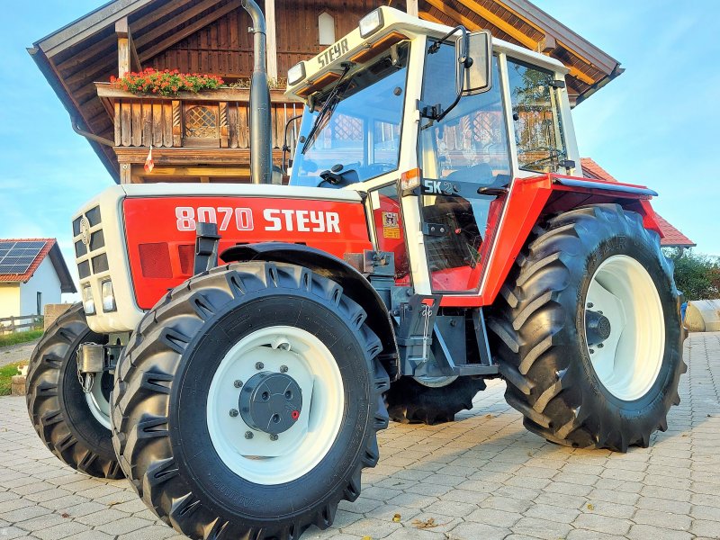 Traktor типа Steyr 8070 A SK2, Gebrauchtmaschine в Hebertsfelden (Фотография 1)