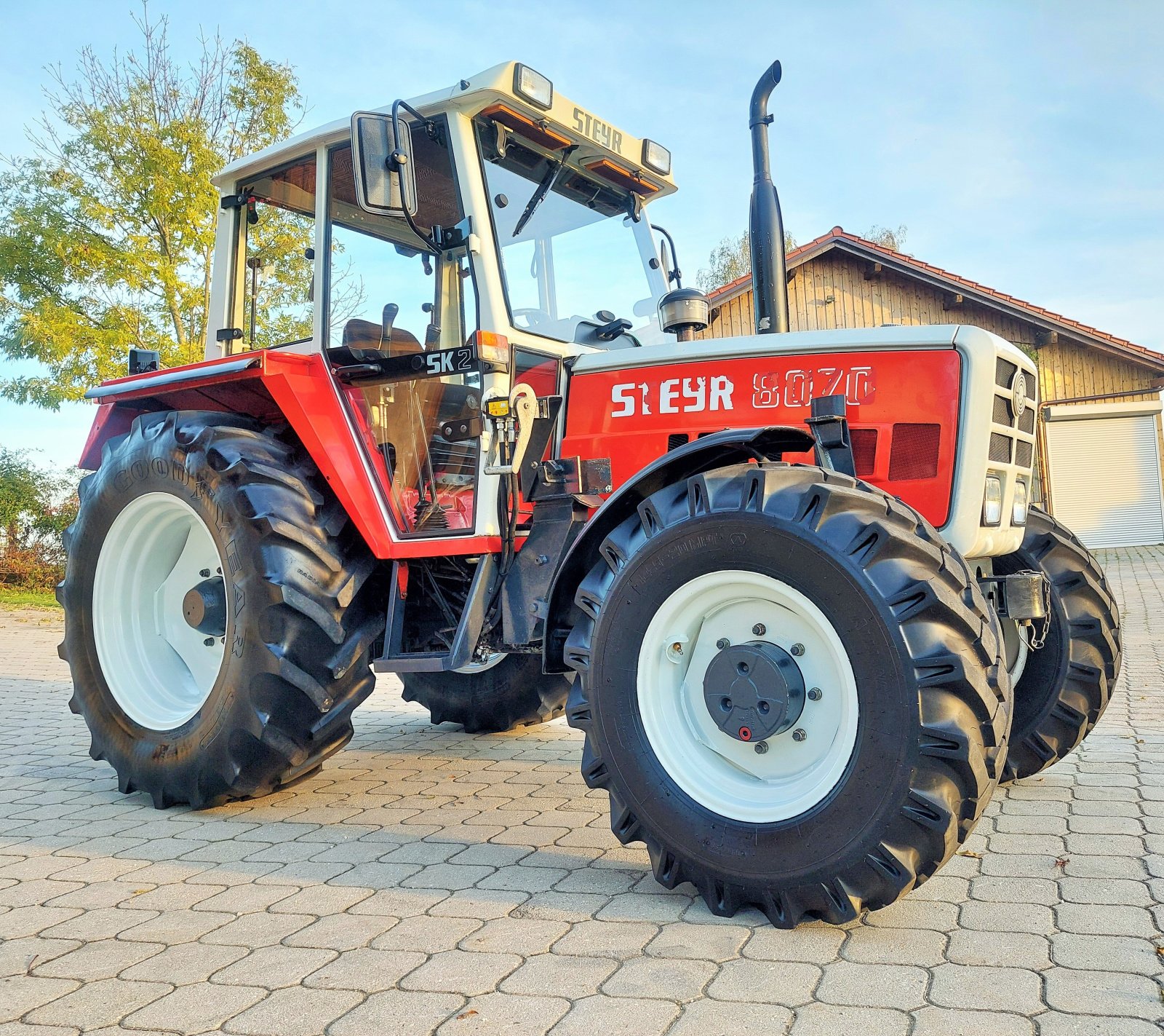 Traktor του τύπου Steyr 8070 A SK2, Gebrauchtmaschine σε Hebertsfelden (Φωτογραφία 2)