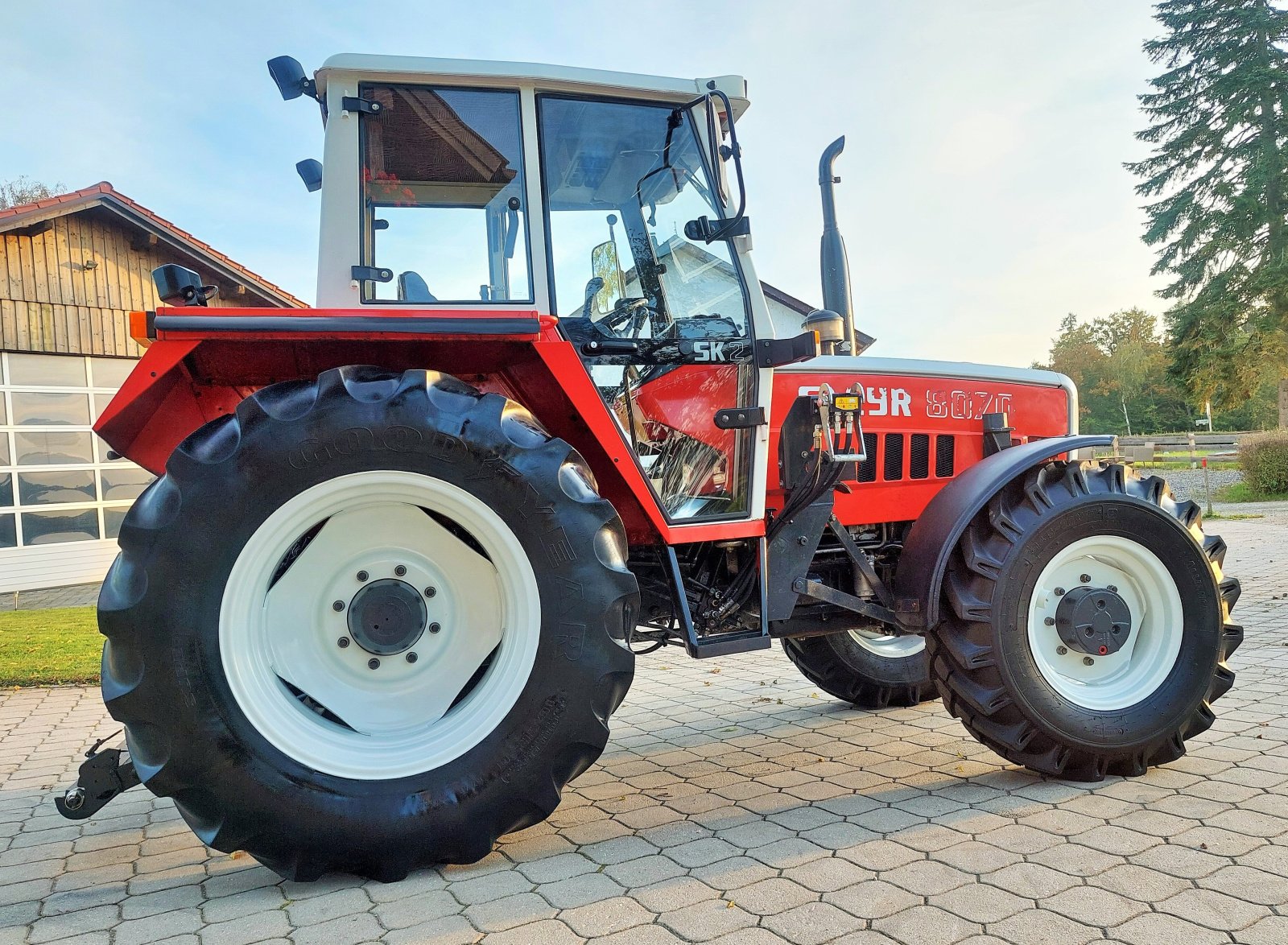 Traktor a típus Steyr 8070 A SK2, Gebrauchtmaschine ekkor: Hebertsfelden (Kép 3)