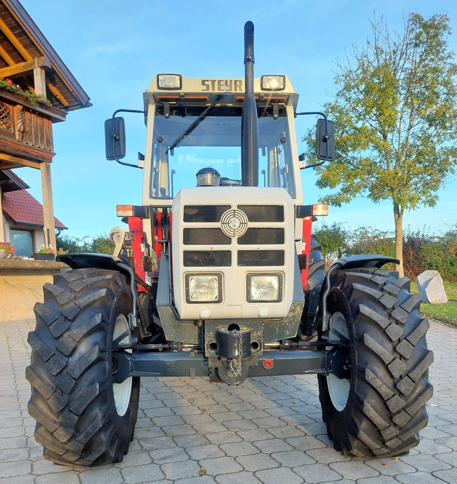 Traktor del tipo Steyr 8070 A SK2, Gebrauchtmaschine In Hebertsfelden (Immagine 4)