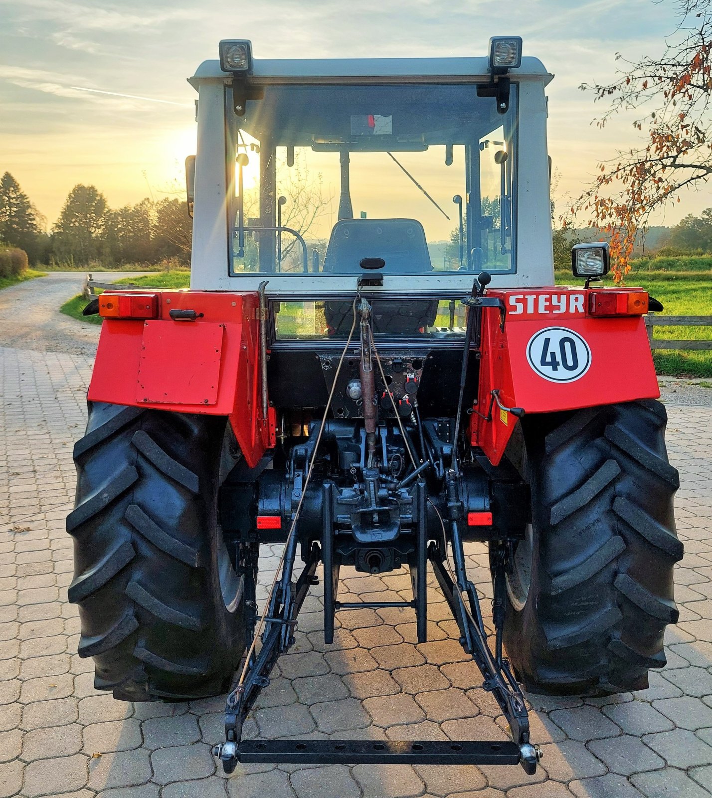 Traktor des Typs Steyr 8070 A SK2, Gebrauchtmaschine in Hebertsfelden (Bild 5)