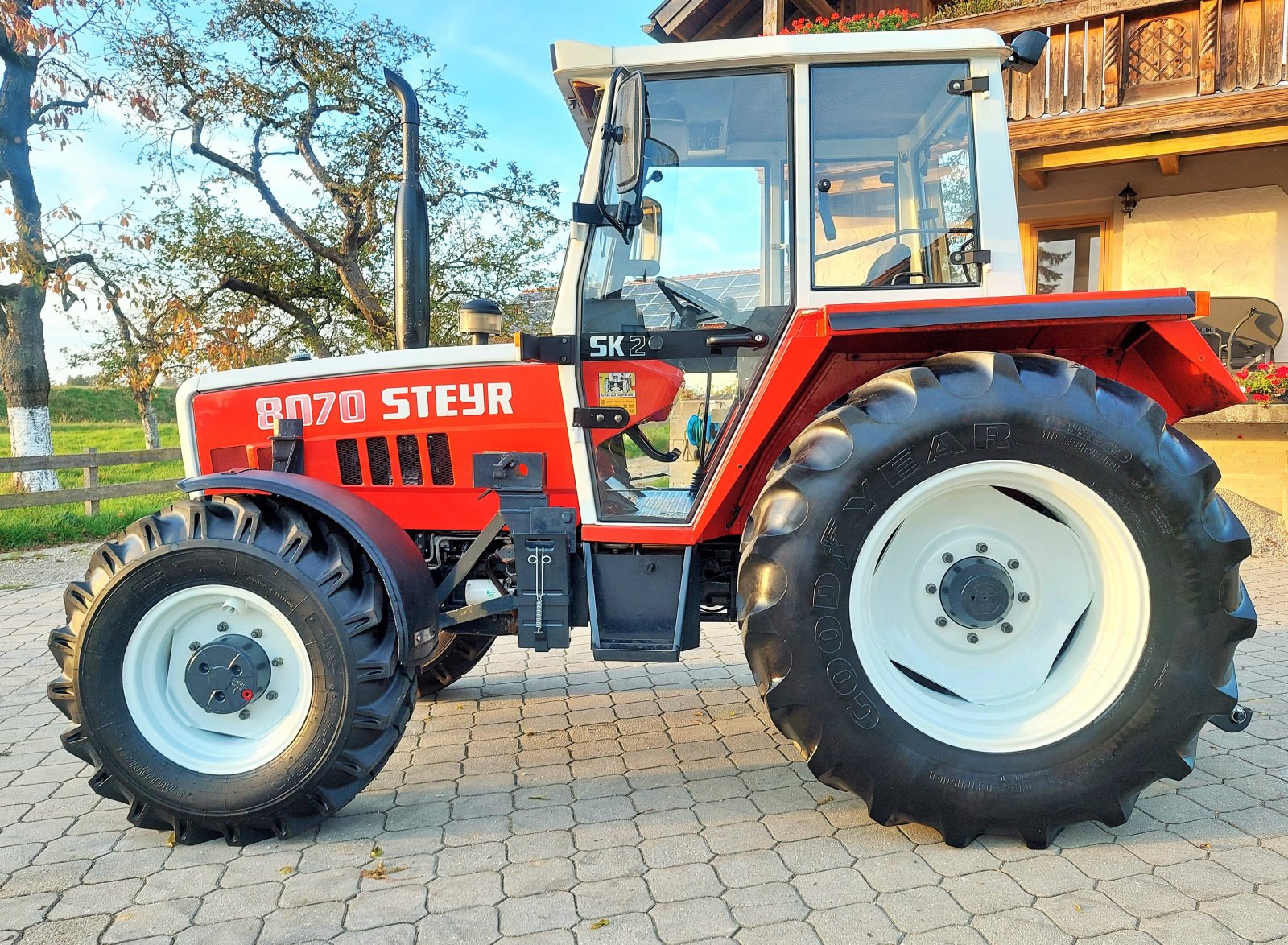 Traktor des Typs Steyr 8070 A SK2, Gebrauchtmaschine in Hebertsfelden (Bild 7)