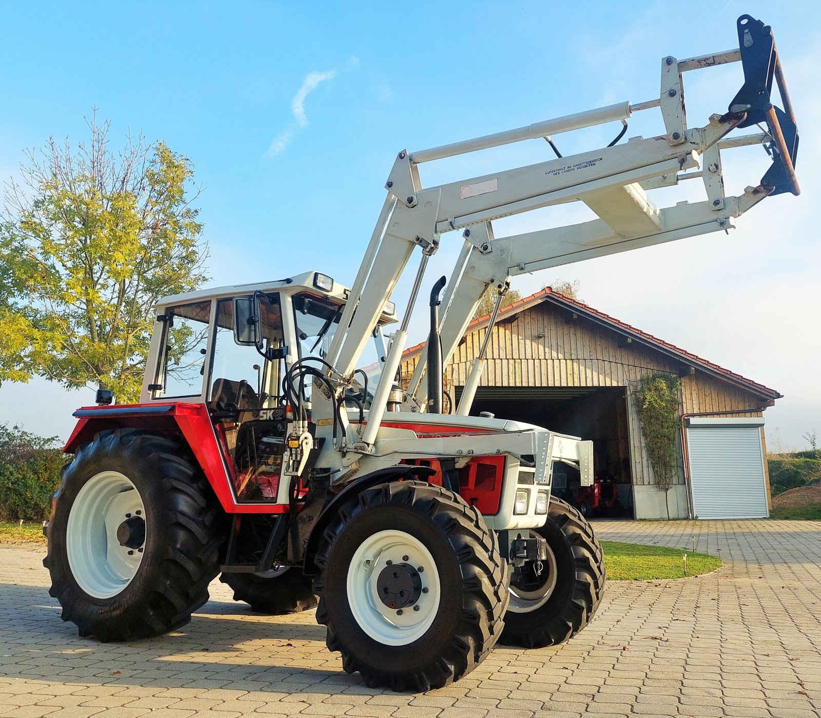 Traktor a típus Steyr 8070 A SK2, Gebrauchtmaschine ekkor: Hebertsfelden (Kép 16)