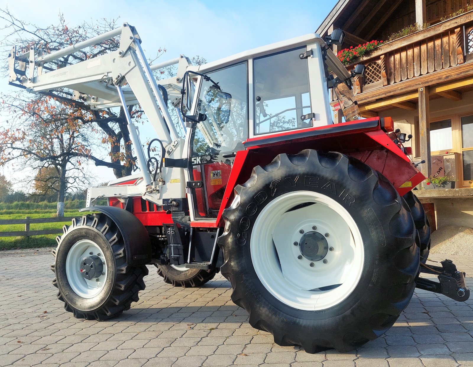 Traktor a típus Steyr 8070 A SK2, Gebrauchtmaschine ekkor: Hebertsfelden (Kép 18)